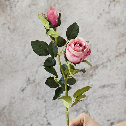 造花 飾り インテリア おしゃれ 薔薇 1本 枯れない花 寝室 玄関 部屋 オフィス 母の日 結婚式 誕生日 お祝い 開店祝い お見舞い ウェディング パーティー プレゼント 写真小道具 アートフラワ