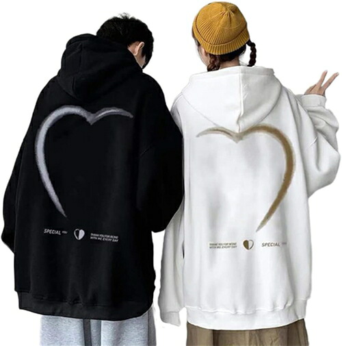 ジュタオピン 有りの実ルック パーカー 二人組 レディース 調教師 メンズ パーカー 有りの実 二人組 パーカー アウター お一揃い 有りの実服 長袖 パーカー 春 秋 冬 服 コーデ 有りの実ルック 二人組