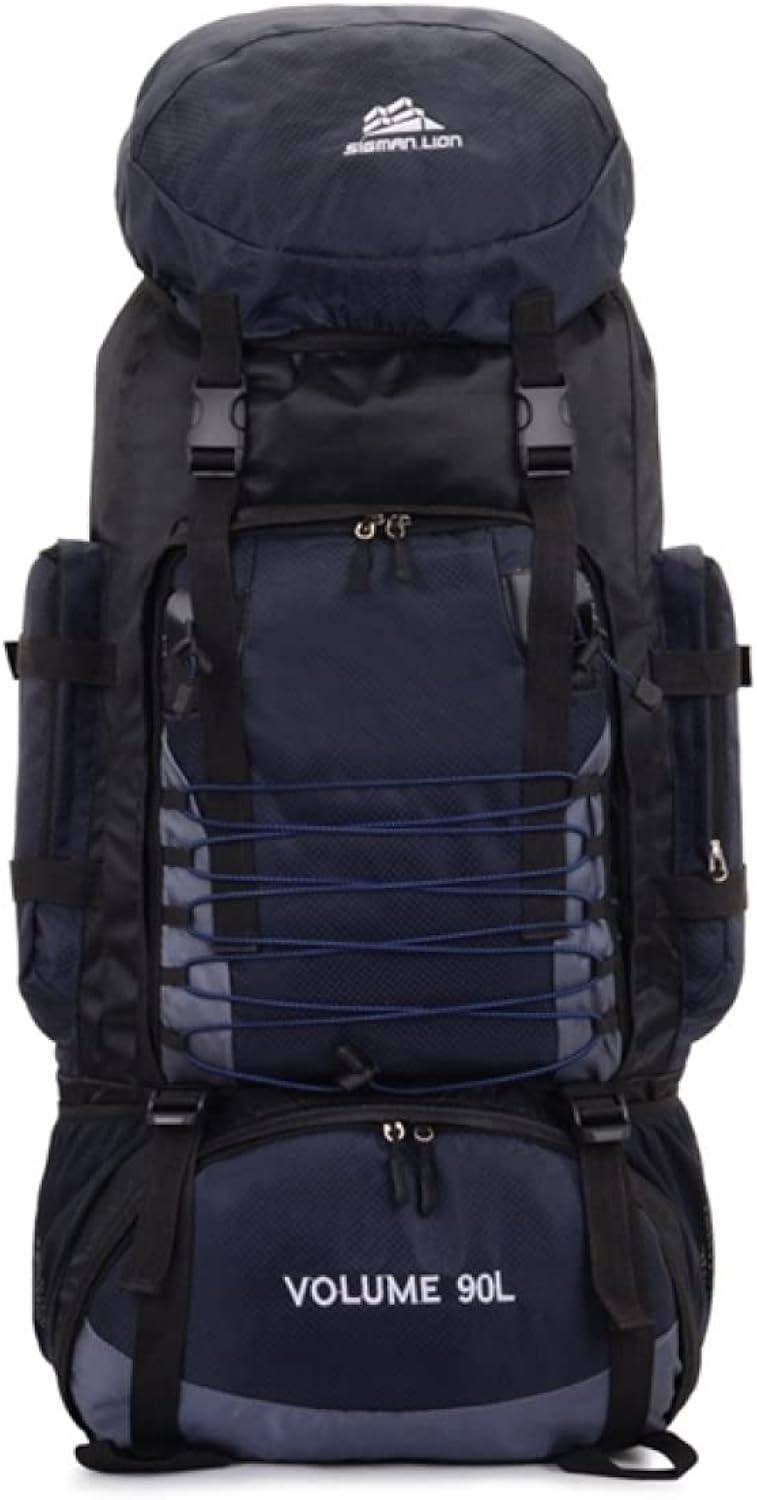登山リュック 90L 登山バッグ 大容量 リュックサック 防水 バックパック ザック 通気 超軽量 収納性 多機能 男女兼用 旅行 防災 キャンプ ハイキング アウトドア
