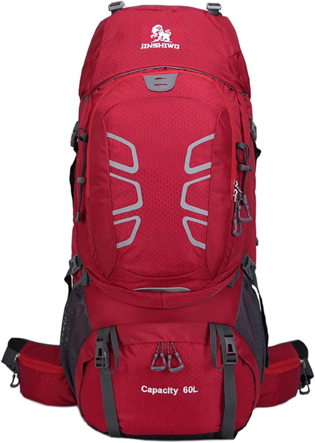 登山バッグ 60L 登山リュック 大容量 バックパック 撥水・防汚 ザック リュックサック 男女兼用 多機能 収納性 超軽量 通気性 アウトドア ハイキング 旅行 防災 キャンプ