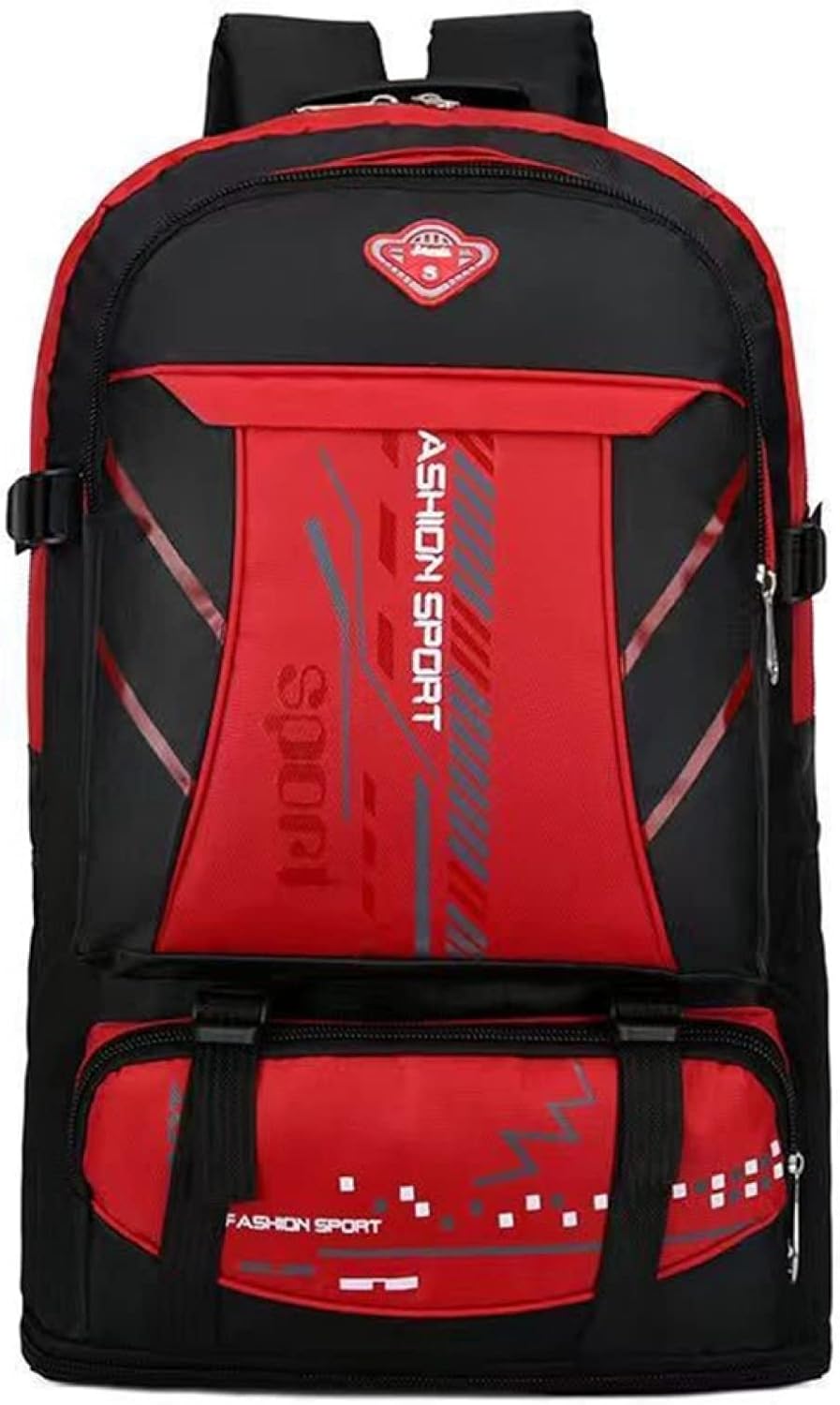 登山リュック 65L 登山バッグ 大容量 ザック 撥水・防汚 バックパック リュックサック 通気 超軽量 収納性 多機能 男女兼用 旅行 防災 キャンプ ハイキング アウトドア