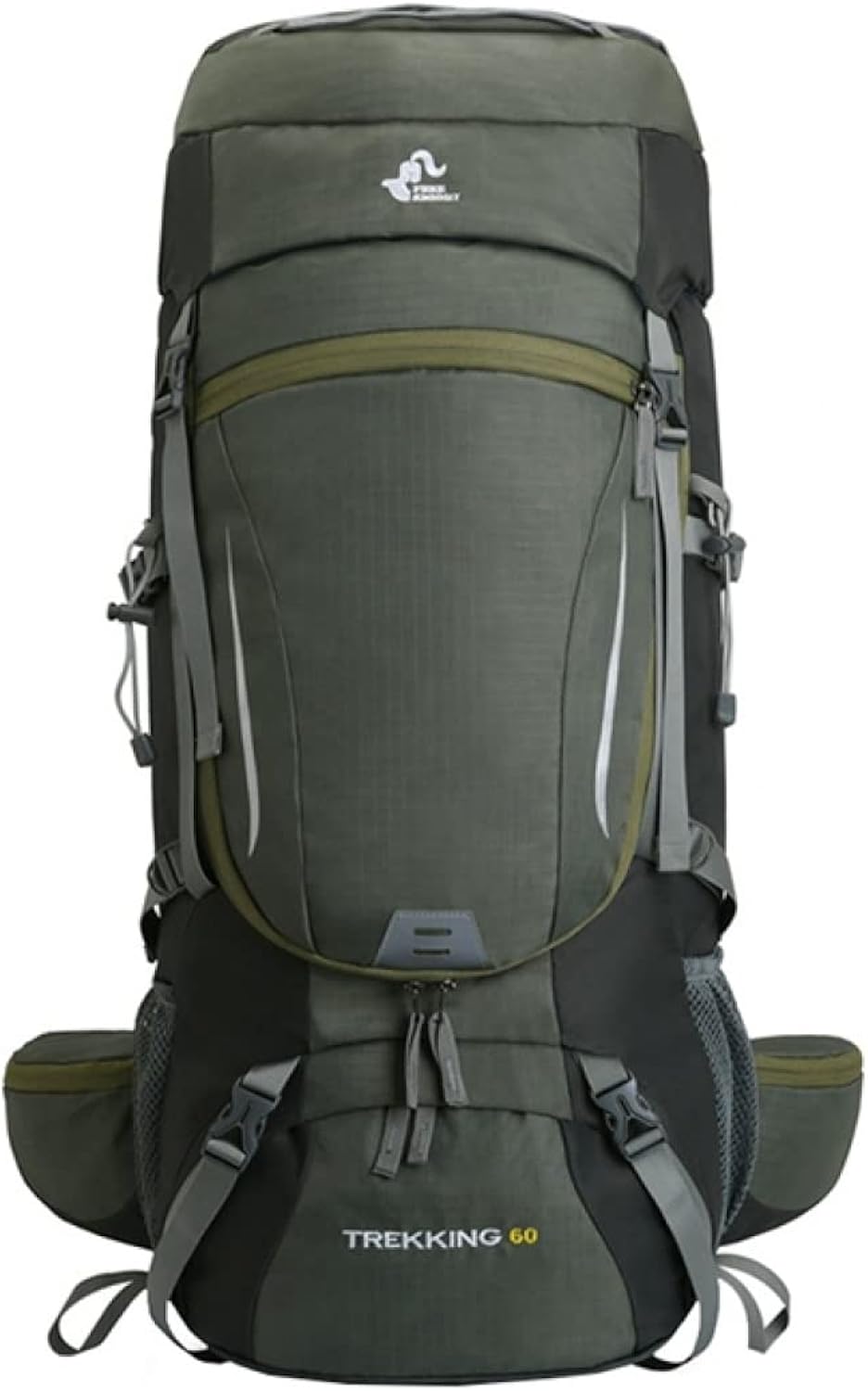 登山リュック 60L 登山バッグ 大容量 バックパック 防水 リュックサック ザック 収納性 超軽量 通気 男女兼用 多機能 キャンプ 防災 旅行 ハイキング アウトドア｜Libre777