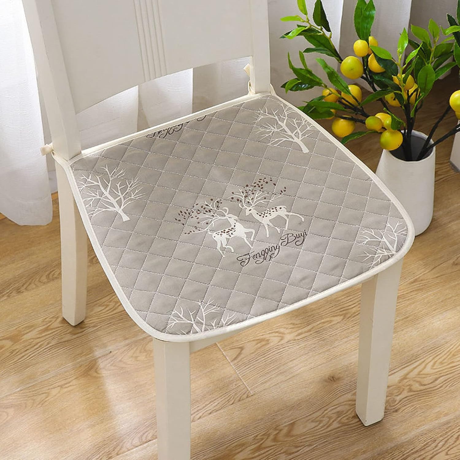 椅子 座布団 チェアパッド 馬蹄形 テーブル 45*43cm*2 椅子クッション 食卓椅子の座布団 ダイニングチェア用クッション すべり止め 馬蹄型 シートクッション 体圧分散 厚手 座り心地いい ソ｜Libre777
