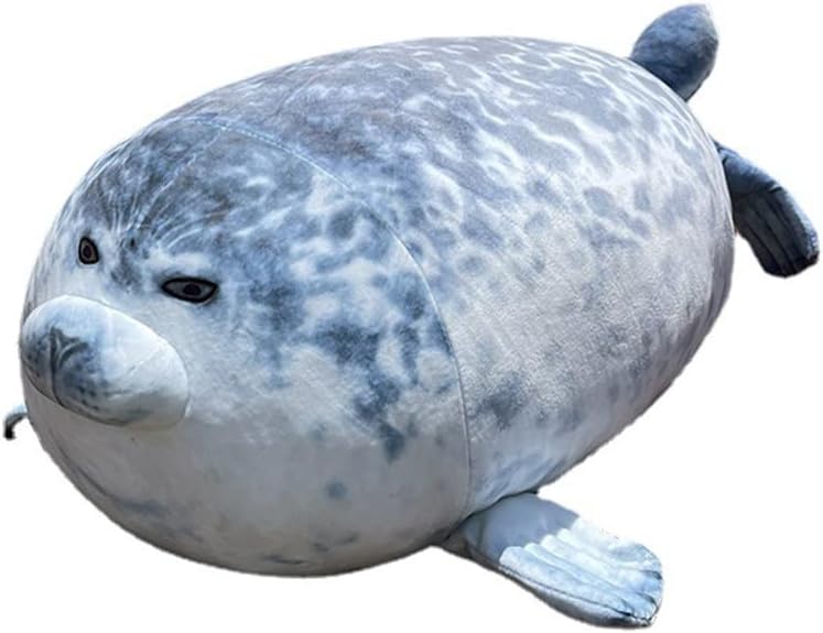 ぬいぐるみ 海豹 気が大きい座布団 添い寝 論なく論なく 萌え 寝かしつけ お生まれ落ちる日 差し上げ物 赤ちゃん向け 抱き枕 仕立てもの風呂敷き包み クリスマス 臥榻片方 好いたらしい もの柔らか 差し上げ物 薄墨色 寝椅子背当て