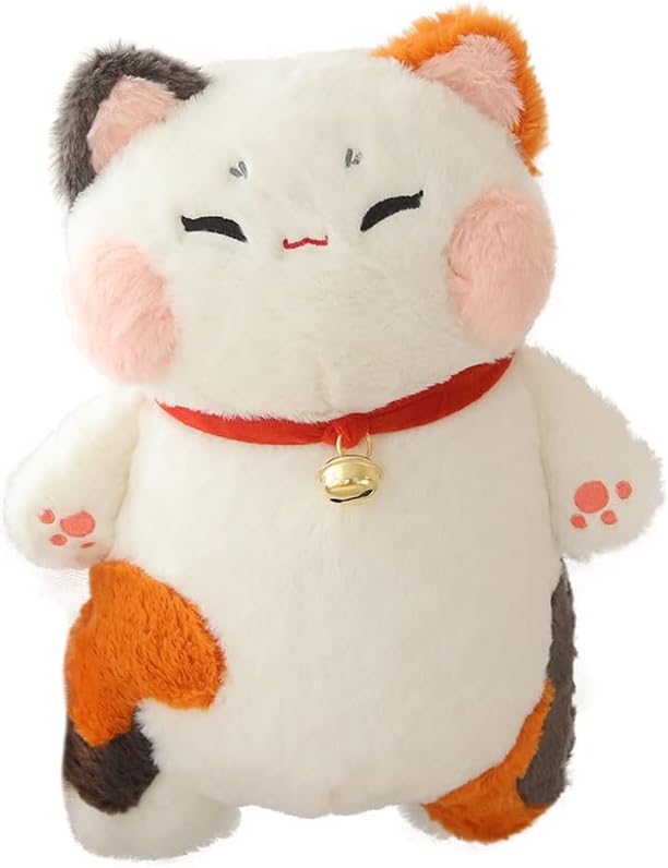 ぬいぐるみ ネコ 猫 抱き枕 三花猫 大きい かわいい 本物そっくり ソファー背当て 子供向け お祝い ふわふわ 75cm 縫いぐるみ 癒し系 ホワイト ベッドサイド 可愛い 誕生日 クリスマス プレ