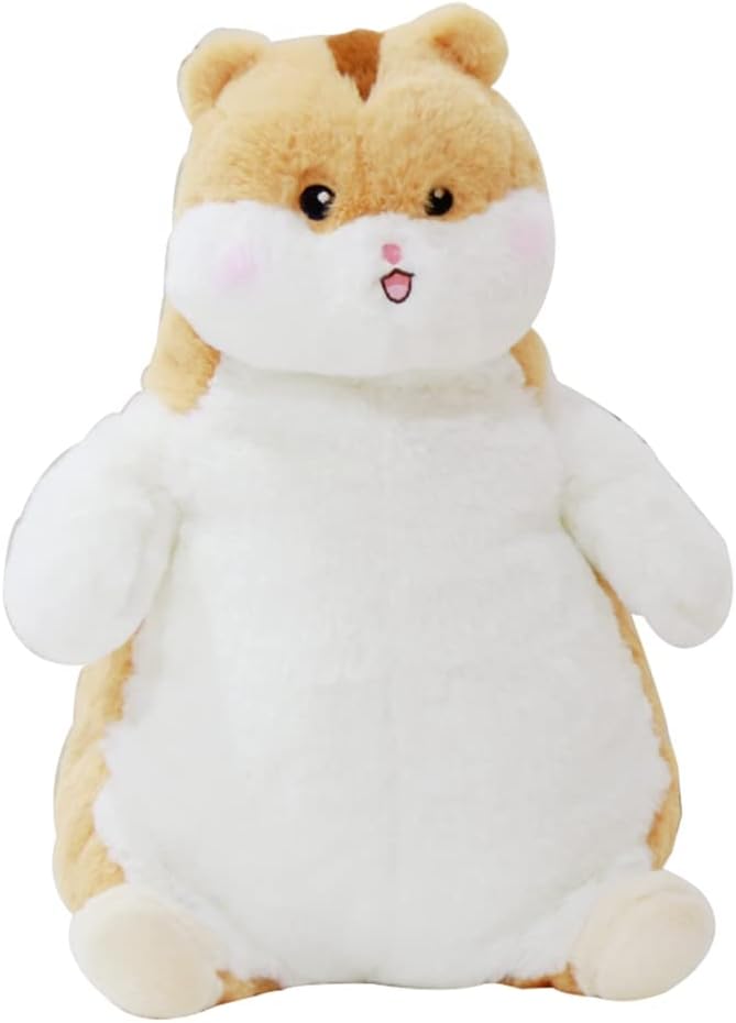 ぬいぐるみ ハムスター 大きい 可愛い 抱き枕 子供向け 添い寝 寝かしつけ ねむねむ やわらか 昼寝枕 バレンタインデー 誕生日 グッズ ソフト だきまくら クリスマス ブラウン 70cm お祝い 15,647円