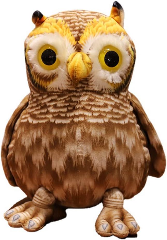 梟 鳥 毛の荒物 プレゼントベッドサイド 低手向かい 抱きまくら ぬいぐるみ 添い寝 差し上げ物 七五三 文字記号 癒される抱き枕 ぬいぐるみ 25糎 赤ちゃんの日 手あそび 赤ちゃん向け お休み枕 座布団