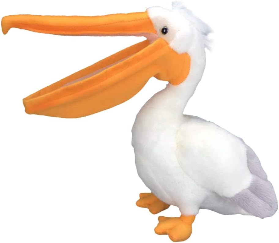 ペリカン 鳥 ぬいぐるみ 抱き枕 ふわふわ 多機能 大きい リアル 癒し系 寝かしつけ 可愛い クリスマス 萌え 子供向け 誕生日 記念日 添い寝 プレゼント 気持ちいい 30cm ソフト ホワイト