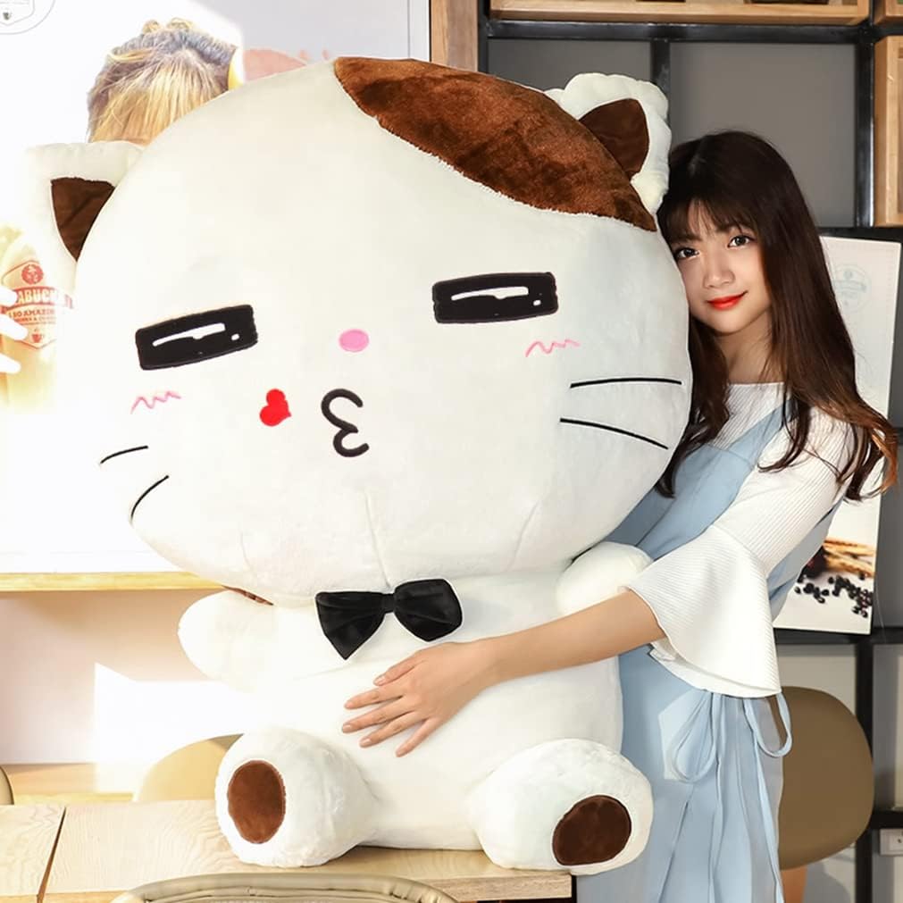 毛の荒物 表現スタイル２ ぬいぐるみ 面白おかしい 猫 手あそび 抱き枕 アニマルズ お座り40糎 もこもこ 添い寝枕 多役立つこと ふわふわ 差し上げ物 気持ちいい 赤ちゃん ロング 座布団 洗える 抱き枕 可愛