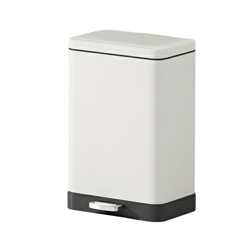 ゴミ箱 ふた付き 20L ダストボックス 角型 ペダル式 ごみ箱 スリム おしゃれ 抗菌 消臭 密閉 音無し 部屋 キッチン リビングルーム トイレ 浴室 オフィス用 スチール|Libre777