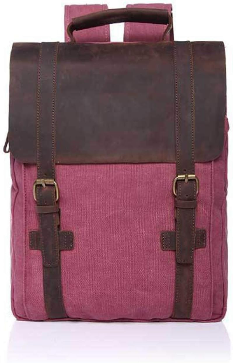 キャンバスバックパック メンズ レトロ 40*32*11cm 大容量 多機能 リュックサック デイパック 登山リュック・ザック ビジネス スポーツ アウトドア 旅行 出張 カジュアル おしゃれ
