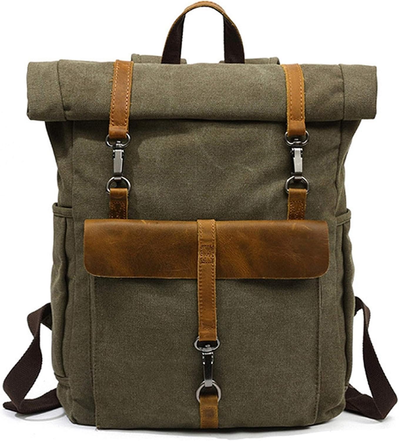 リュックサック キャンバス 42*30*11cm 5色展開 大容量 多機能 バックパック デイパック 登山リュック・ザック ビジネス スポーツ アウトドア 旅行 出張 レトロ カジュアル おしゃれ