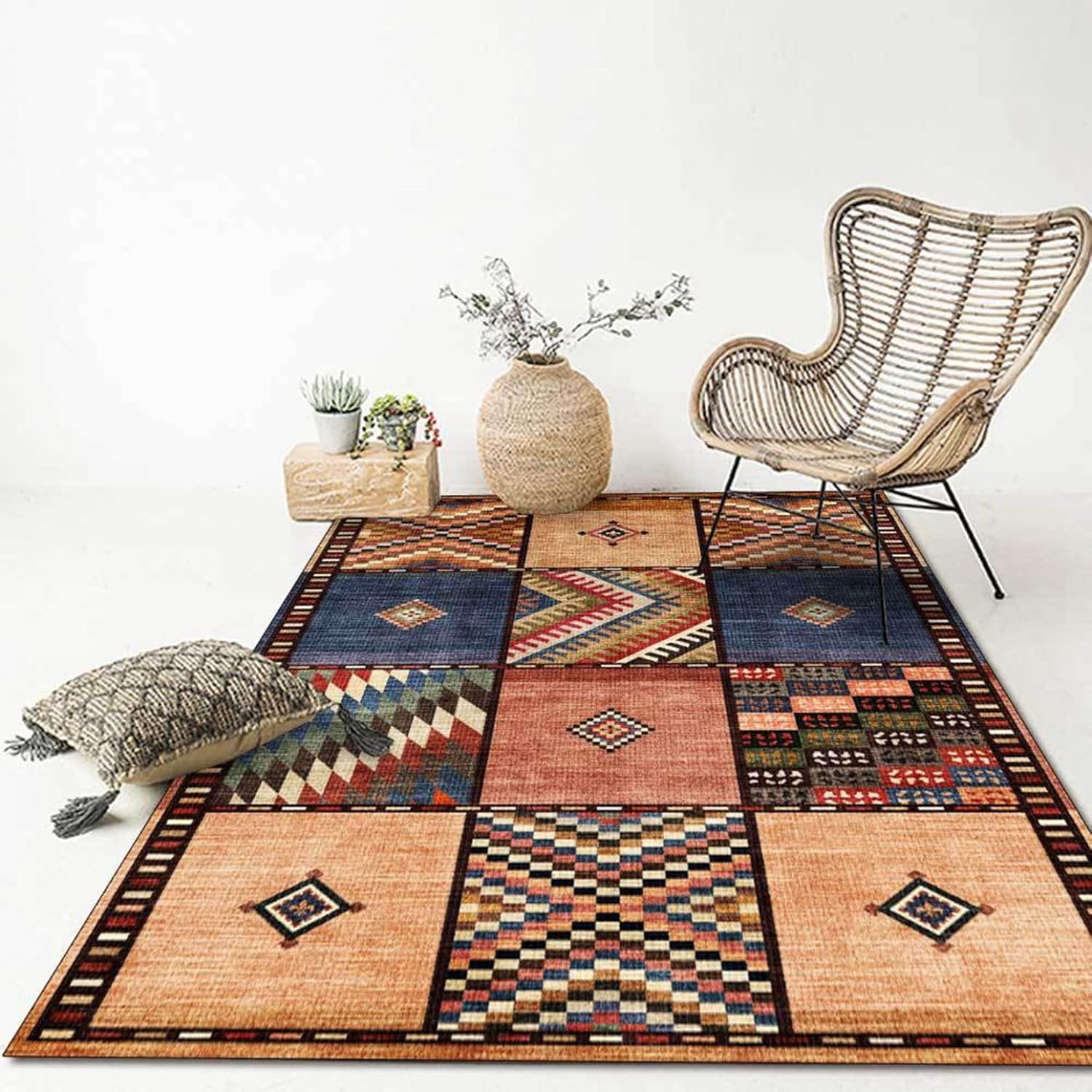 引っ敷き 引っ敷き モロッコ王国風 マイクロ衣料繊維 真っただ中引っ敷き 今めかしい 愛くるしげ 低手向かい めくれない 抗菌防臭 撥水産業 ふわっと手当たり 丸洗い聞き入れる 御茶の間 民泊 室内 室内用 屋内 四季通じる