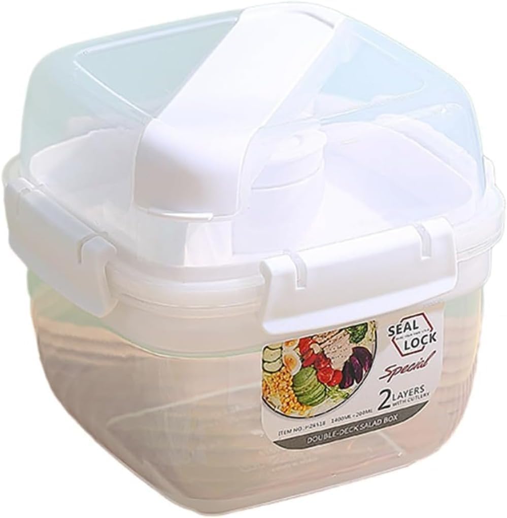 サラダ菜弁当箱 ピクニック弁当箱 お弁当箱 大静電容量 晩ご飯ボックス席 分け取り一体型 フルーツ入れもの 密閉 漏れない弁当箱 サラダ菜どんぶり鉢 馬鹿でかい 今めかしい 可愛らしい カトラリー付き添い人 陰電子範囲相応う 洗いやす