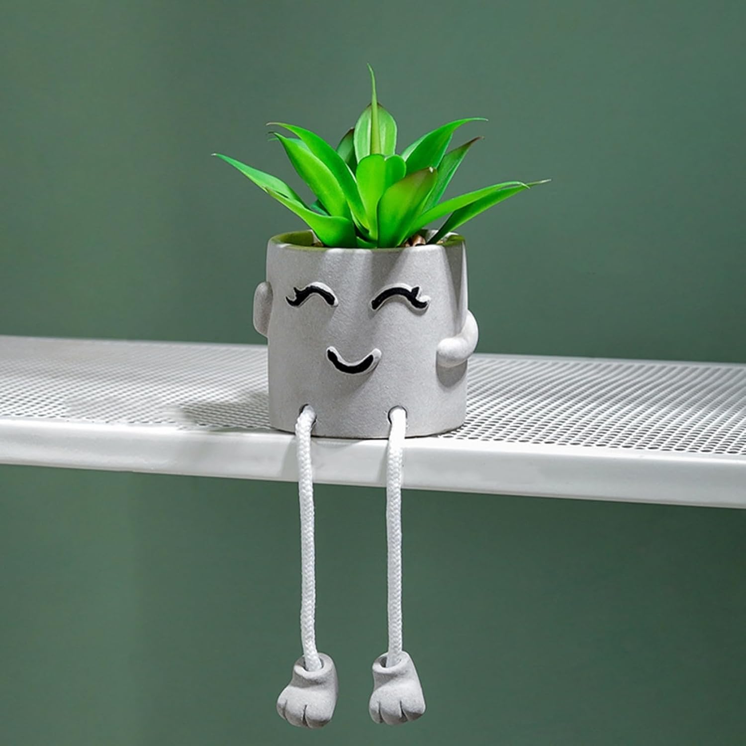 楽天市場】フェイクグリーン 創造的 観葉植物 造花 ミニ 卓上 鉢植え