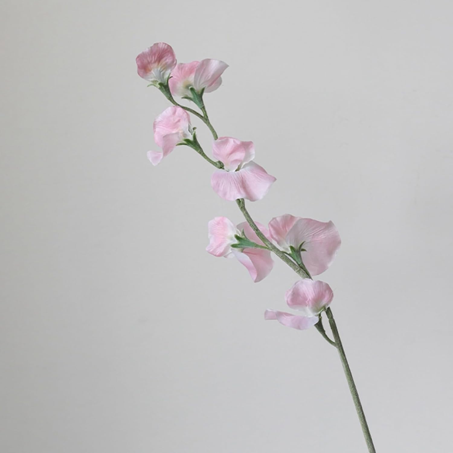 造花 エンドウの花 アートフラワー 人工花 枯れない花 フェイクフラワー インテリア 北欧 オーナメント アレンジ 装飾 置物 パーティー 部屋飾り ウェディング デコレーション お祝い プレゼント