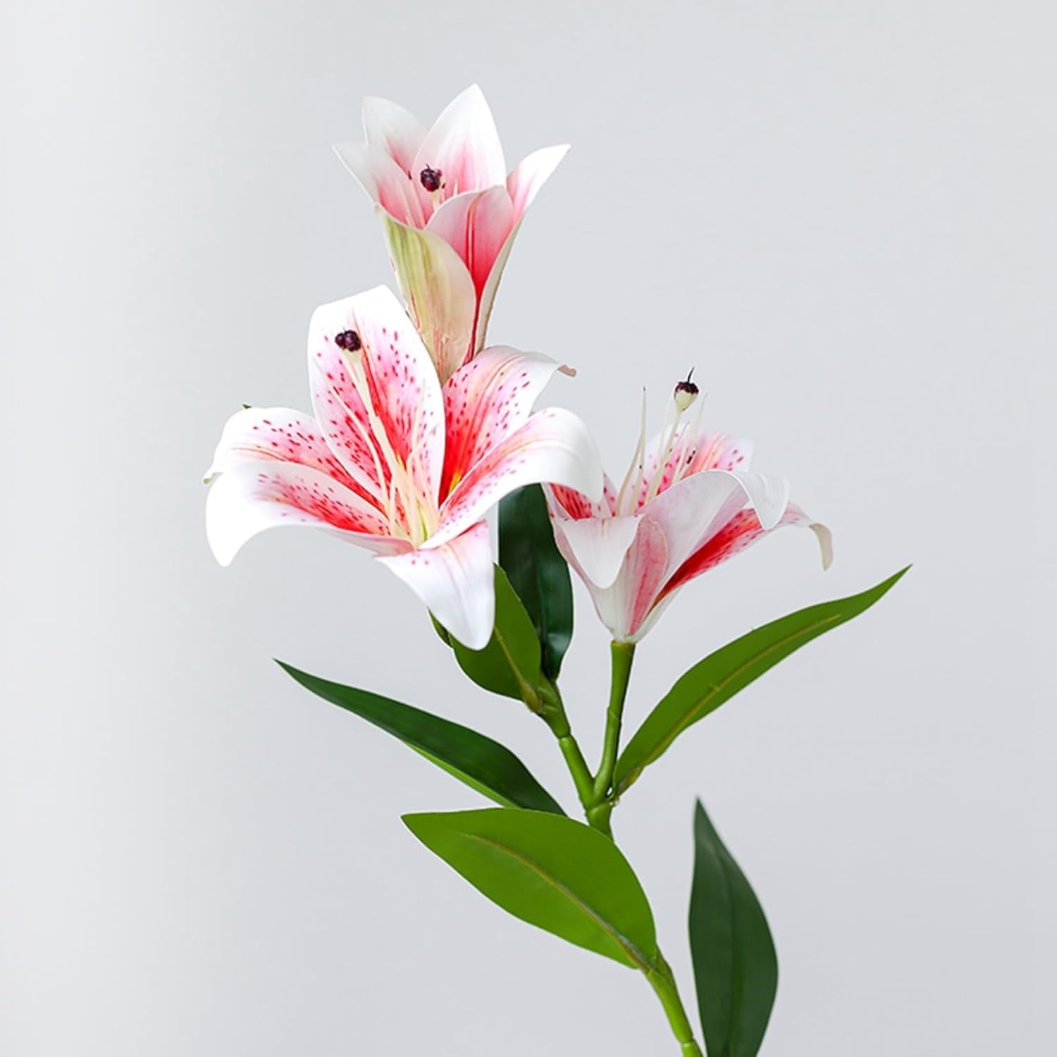 ユリ 造花 フェイクフラワー 花束 枯れない花 綺麗 リアル フェイクフラワー アートフラワー ウェディングブーケ インテリア 転居 退職 お見舞い プレゼント お祝い テレビ台 テーブル 玄関 装飾 5,941円