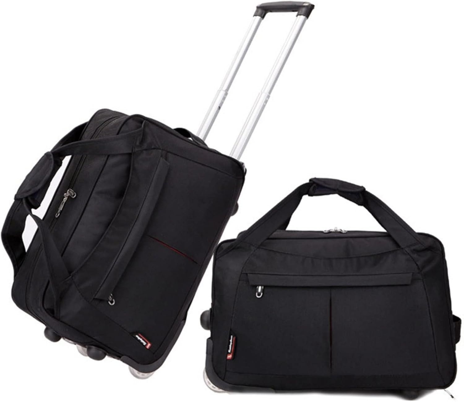 ボストンキャリー 2way キャスターバッグ 50L キャリーバッグ 折りたたみ 大容量 2輪 撥水加工 トロリーバッグ メンズ レディース 旅行 合宿 出張 旅行バッグ スーツケース｜Libre777
