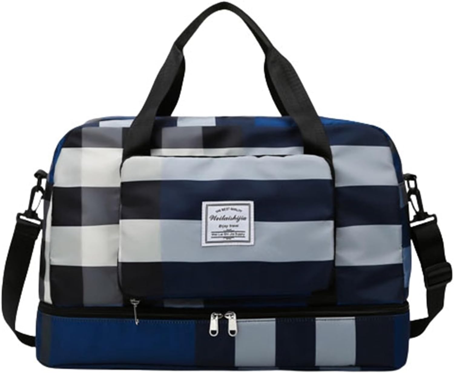 ボストンバッグ 40L スポーツバッグ 3way ダッフルバッグ 大容量 キャリーオンバッグ スーツケース固定 ジムバッグ 折りたたみ 旅行バッグ メンズ レディース シューズ収納 乾湿分離 超軽量