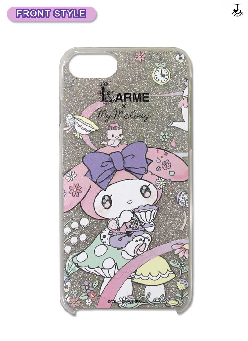 楽天市場 サンリオ 雑誌larme マイメロディ コラボ スマホケース Iphone Galaxy S8 S8 対応日本製 ラメ キラキラ かわいい Android カバー 携帯 キャラクター グッズ ラルム マイメロ My Melody Sanrio 公式 レザーファクトリー ジャパンワン