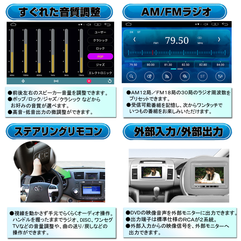 一年間保証 角度任意調整 10 1インチandroid車載dvdプレーヤー 2din Android ラジオ Sd Bluetooth 16g Hdd カーナビ アンドロイド スマートフォン Iphone Wifi無線接続 2din Dvd U6910b 一年間保証 2din 車用ナビ Wowauto Prescriptionpillsonline Is