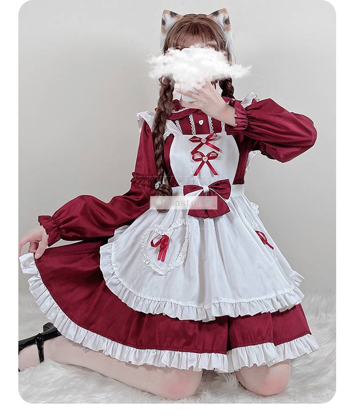 ワンピース、メイド服2点