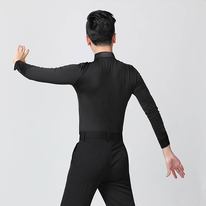最新アイテム 男性社交ダンス衣装 競技用 ワルツ シャツ メンズ 男性用