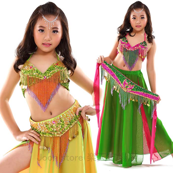 楽天市場】キッズベリーダンス衣装 【全 5色】lw2255 ベリーダンス