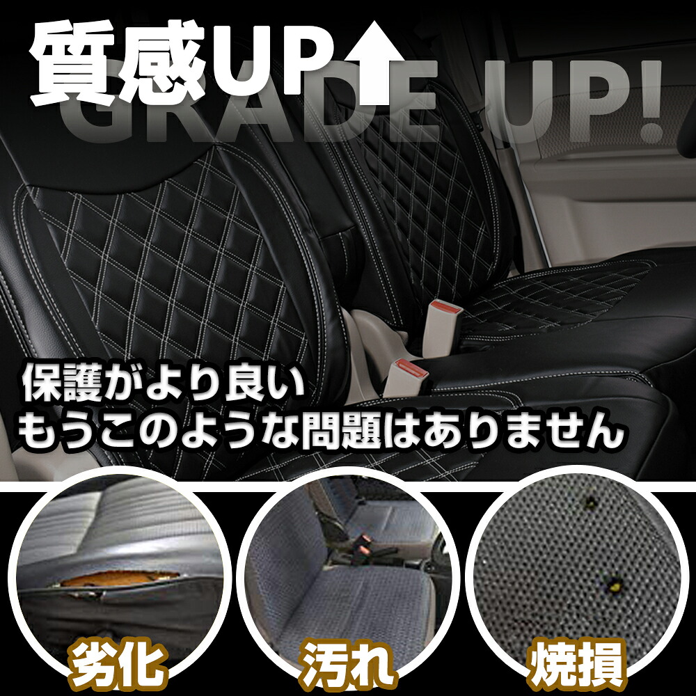 防炎 耐水 耐摩耗性 シートカバー 200系 ハイエース 1-6型 DX シートカバー レザー 艶無し PVCレザー　ブラック　レッド　ホワイト パンチング フロント用 TOYOTA トヨタ