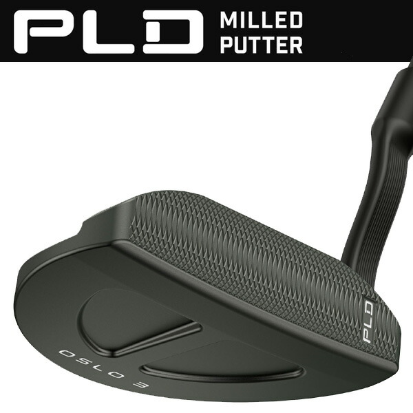 PING PLD OSLO 4 ヘッドカバー付き 34インチ PLD Milled Oslo 4 Matte Black Putter | PING PLD