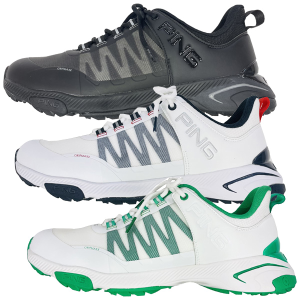 新品pingピン 621-4192505 ゴルフシューズ グリーン PING ピン ゴルフ エントリーモデル ジーコントロール2 621