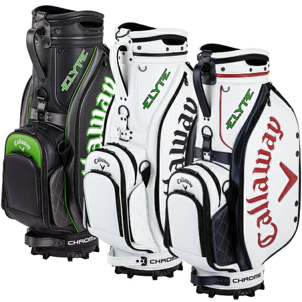 Callaway 2025 TOUR キャディバッグ ELYTE Callaway Elyte Staff Stand Bag | Black (2025) - Riverside Golf