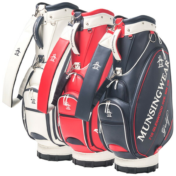 楽天市場】Munsingwear マンシングウェア キャディバッグ MG5FCB02M