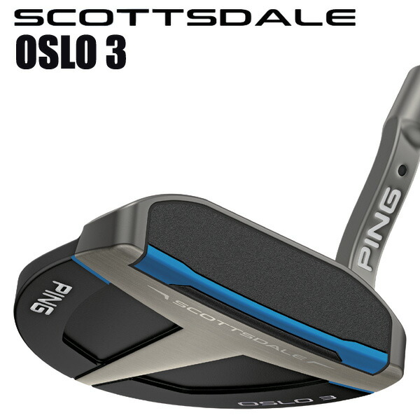 楽天市場】新作 ピン スコッツデール パター OSLO 3 マレット型 PING