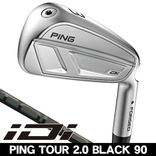 最大10%OFFクーポン発行中【04/02～04/14】 ピン iDi ユーティリティアイアン PING TOUR 2.0 BLACK 90 右利き用 2025年モデル ピン アイ ドライビング アイアン