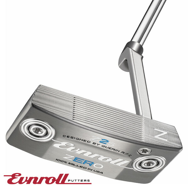 楽天市場】EVNROLL イーブンロール ZERO Z2S パター （ZERO Z2s Square