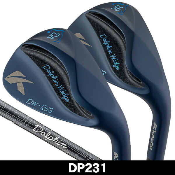 最大10%OFFクーポン発行中【04/02～04/14】 キャスコ DW-125G ドルフィンウェッジ ミッドナイトブルー DP-231 右利き用 2026年モデル