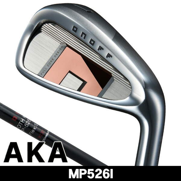 最大10%OFFクーポン発行中【07/17~07/28】 オノフ 2026 ONOFF AKA アイアン 単品 (#5/#6/AW/SW) MP-526I 右利き用 2026年モデル|ゴルフショップジョプロ店