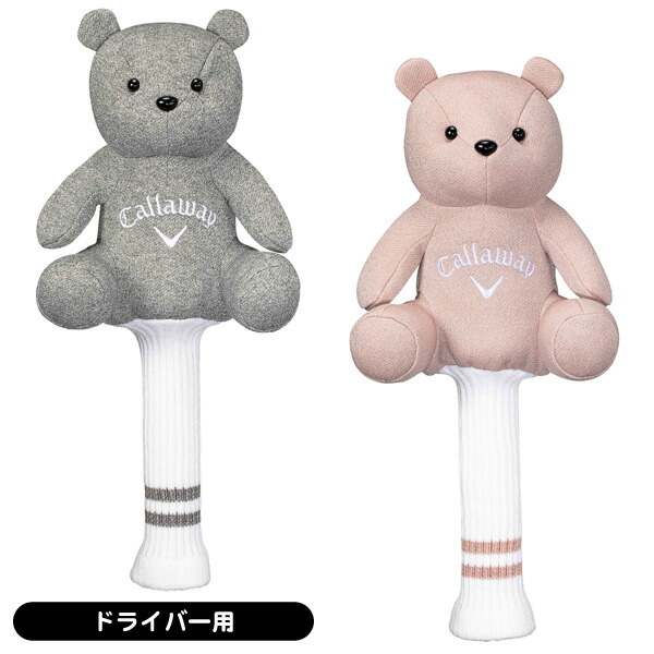 最大10%OFFクーポン発行中【07/17～07/28】 キャロウェイ ヘッドカバー ベアー メンズ レディース ドライバー用 2026年モデル｜ゴルフショップジョプロ店
