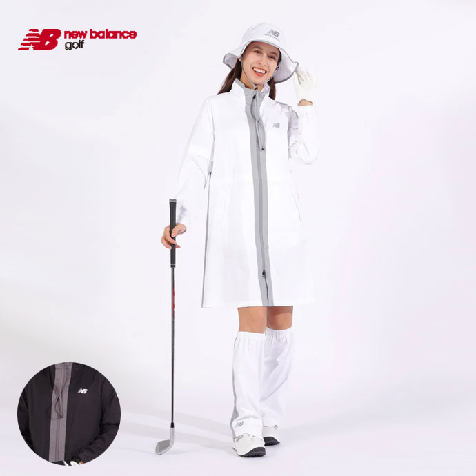 美品　完売品　パーリーゲイツ　レインワンピース　レディース　ロゴ　透湿防水　1 美品 完売品 パーリーゲイツ レインワンピース レディース ロゴ
