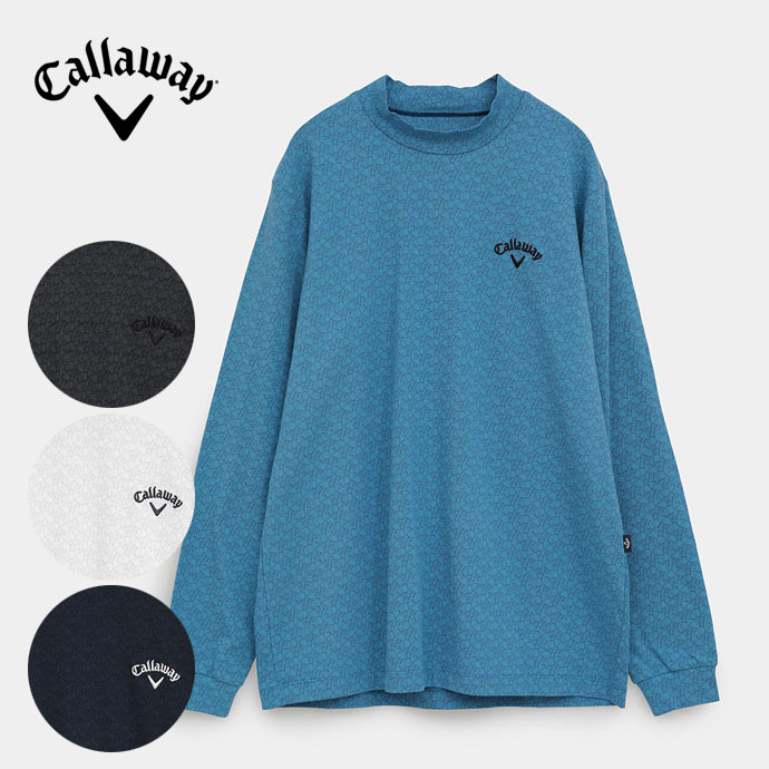 楽天市場】キャロウェイ ゴルフウェア 長袖シャツ メンズ ロゴプリント