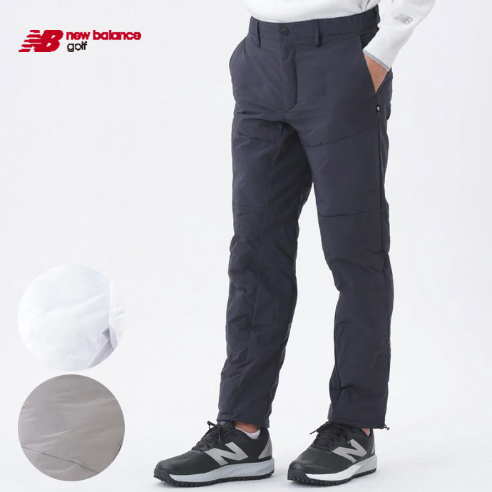 最大10%OFFクーポン発行中【04/14～04/21】 ゴルフウェア ニューバランス パンツ PADDED TAPERED LONG PANT 5236003 メンズ 秋 冬 25FW