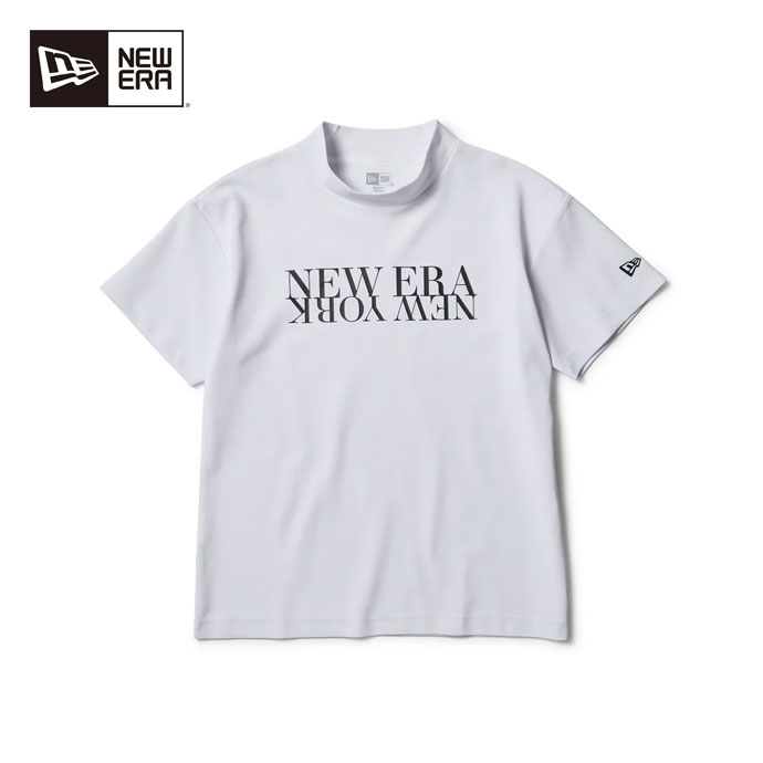 最大10%OFFクーポン発行中【04/02～04/14】 ゴルフウェア ニューエラ GFW SS MID NECK TEE NENY WHI 261 レディース 春 夏 26SS