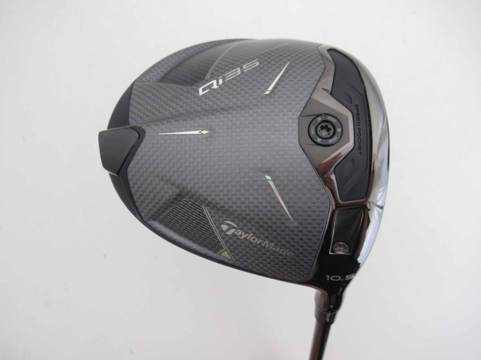 【中古】 右用 仕立て屋お手伝いさん Qi35 キューアイ35 １番ウッド Diamana SILVER ディアマナ しろがね色 TM55 10.5度 フレックスS