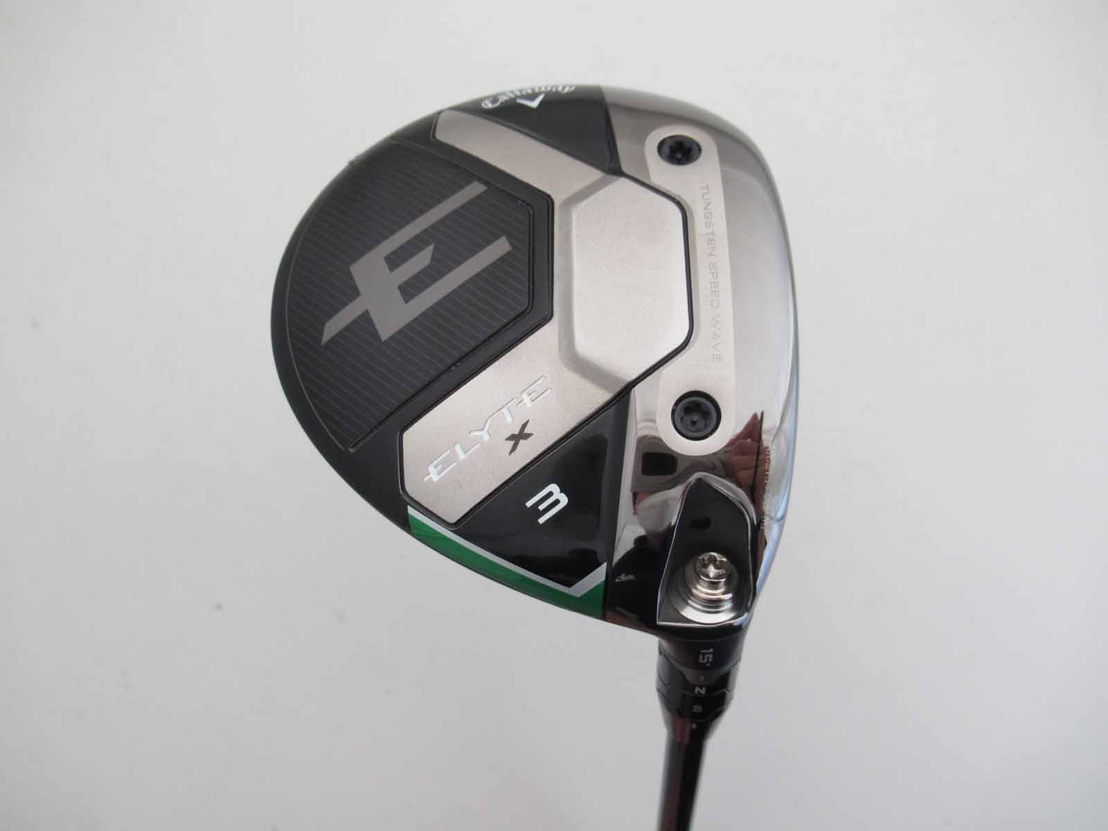 【中古】 右用 キャロウェイ ELYTE X エリート エックス フェアウェイウッド 目あたらしい炭素 3W フレックスS