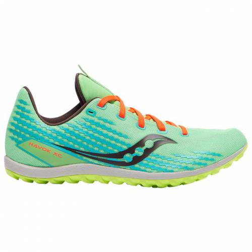 サッカニー Saucony サッカニー 新緑の色 翠 レディース Green Saucony Havok Xc3 Flat Mutant 運動競技ブランド 立ち合う スニーカー Eyfel Sa Com