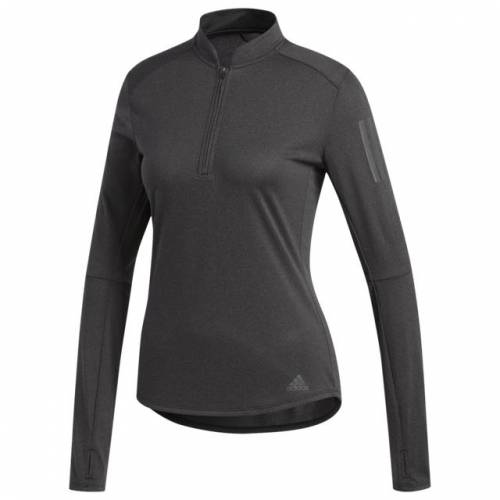 格安即決 レディースウェア アディダス Adidas ラン 黒色 ブラック Adidas Own The Run 1 2 Zip Black スポーツ アウトドア フィットネス トレーニング レディース トップス Taptisamanvya Com
