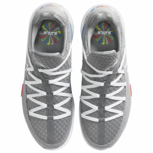 レブロン 白 灰色 Nike グレー ホワイト ナイキ スニーカー グレイ グレー Nike White ジェームズ 白 Gray Lebron 17 Low James Particle Lt Smoke キッズ ベビー マタニティ スニケススポーツブランド バスケットボール スニーカー