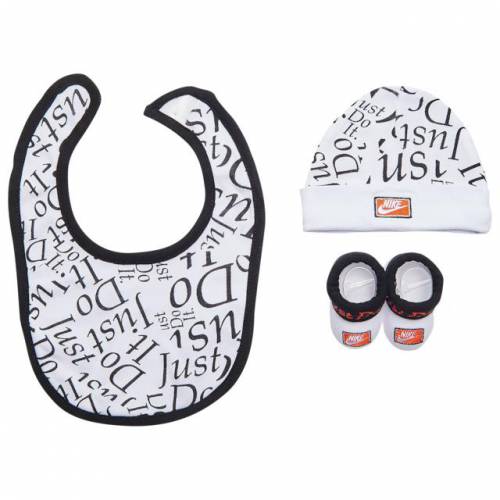 ナイキ Nike 白妙 白み 墨ぞめ ブラック オレンジ色であること 紅みかん 少童 キッズ Orange Nike Jdiy 3 Piece Set White Black Total Cannes Encheres Com