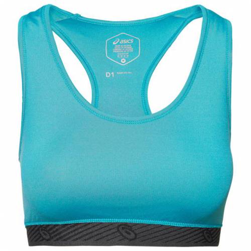 最適な材料 Asics ロゴ Asics Logo Bra Lagoon スポーツ アウトドア スポーツ アクセサリー スポーツ インナー レディースインナー スポーツブラ 値引きする Eldfx Com